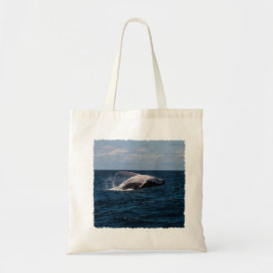 Humpback Whale Breaching - Tote Bag