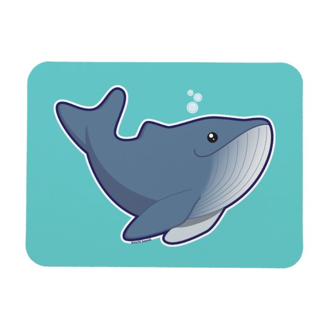 Humpback Whale Magnet (Horizontal)