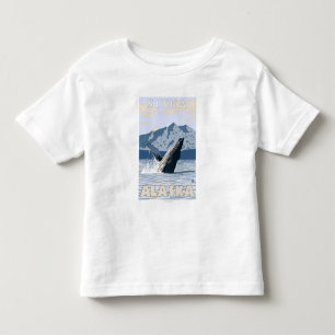 Humpback Whale - Sitka, Alaska Toddler T-Shirt