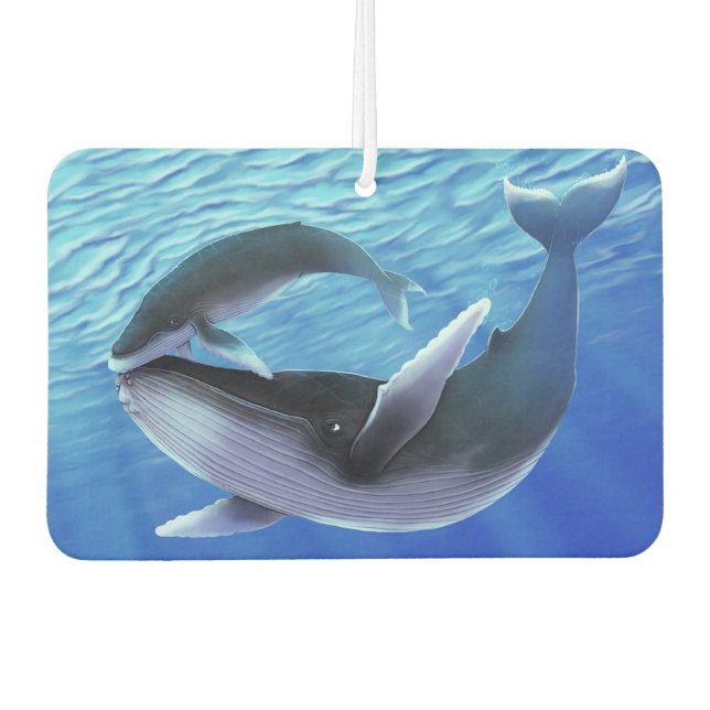 Humpback Whales air freshener (Front)