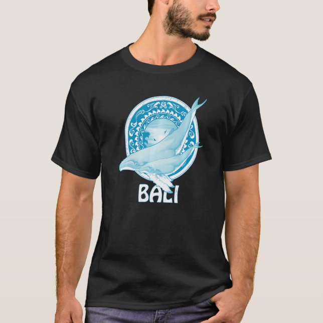Humpback Whales Dive Bali Indonesia   T-Shirt (Front)