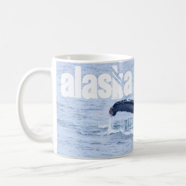 Humpback Whales Photo Mug (Left)