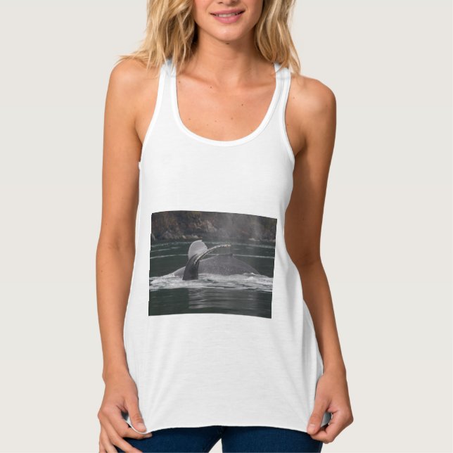 Humpback whales singlet (Front)