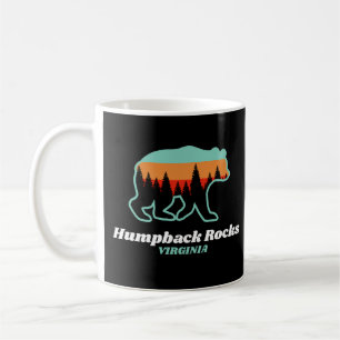 Humpbacks Rocks Virginia VA Bear Retro Gift Coffee Mug