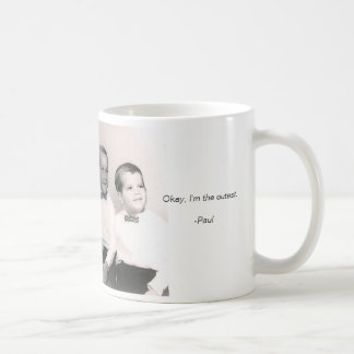 Humphrey, circa 1964, Okay, I'm the cutest.-Paul Coffee Mug
