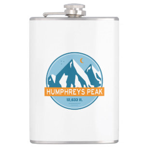 Humphreys Peak Arizona Stars Moon Hip Flask