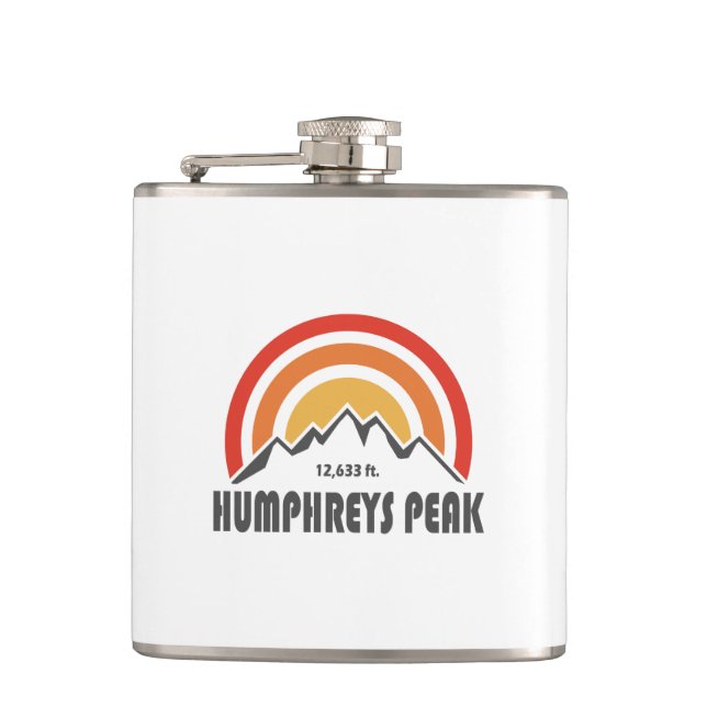 Humphreys Peak Hip Flask (Front)