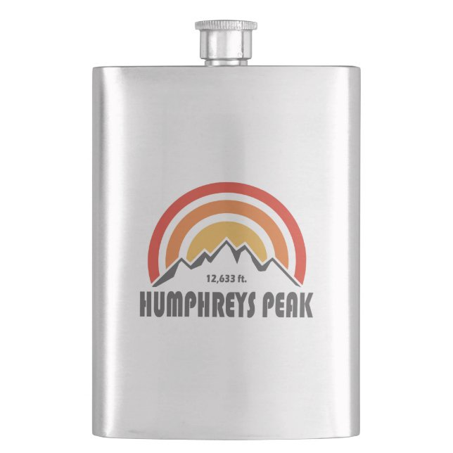 Humphreys Peak Hip Flask (Front)