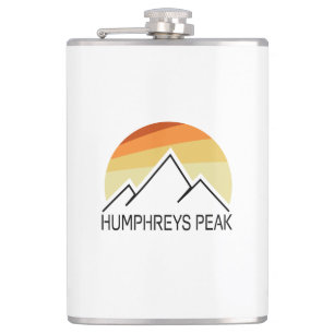 Humphreys Peak Retro Hip Flask