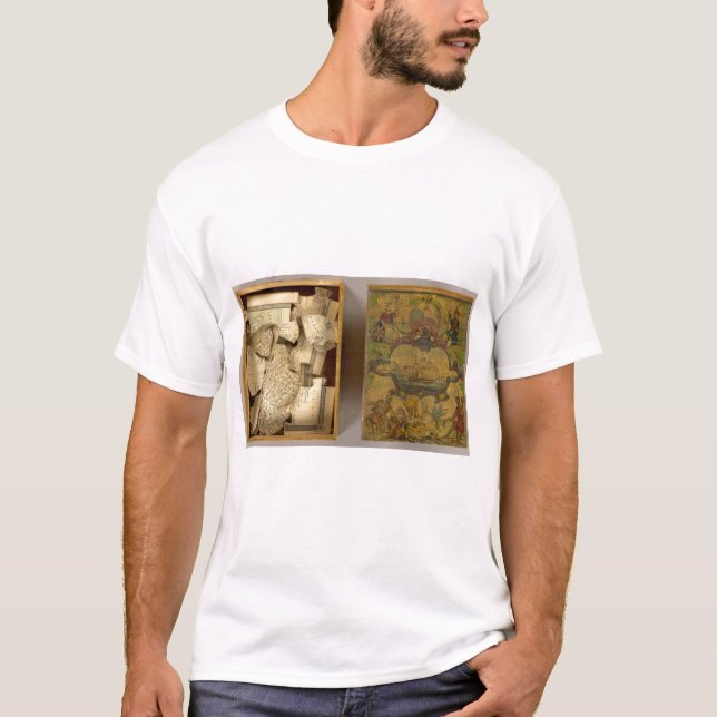 Humphries dissected world map T-Shirt (Front)