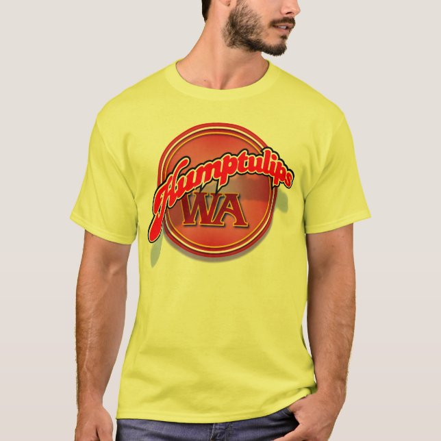 Humptulips WA swoop shirt (Front)