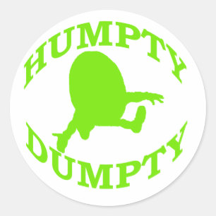 Humpty Dumpty Classic Round Sticker