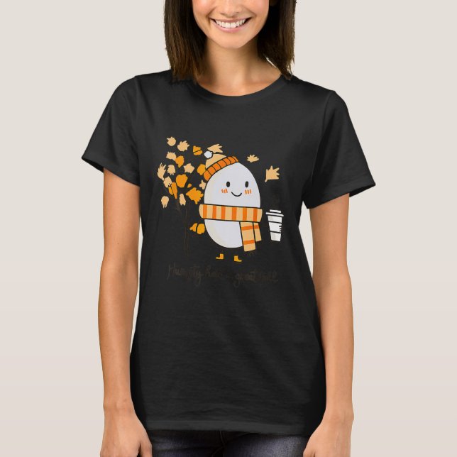 Humpty Dumpty Had A Great Fall Thanksgiving Autumn T-Shirt (Front)