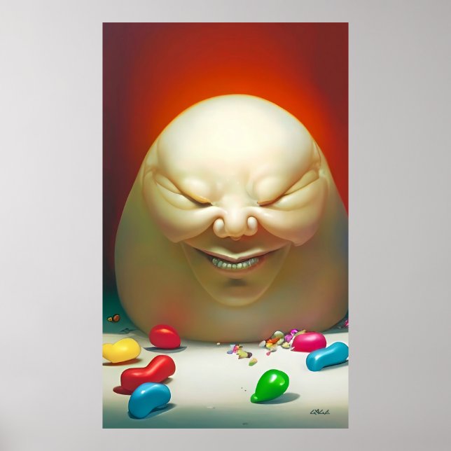 Humpty Dumpty Had a Great Jelly Bean Collection Poster (Front)