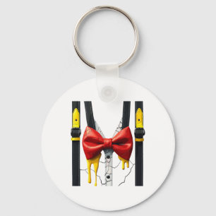 Humpty Dumpty Halloween Costume Cracked Egg Key Ring