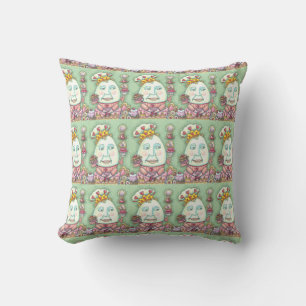 Humpty Dumpty Hearts THROW PILLOW Customise