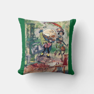Humpty Dumpty in Wonderland Cushion