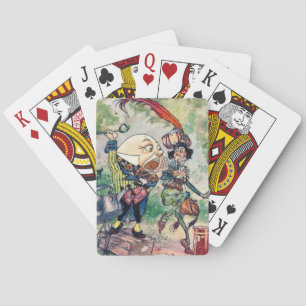 Humpty Dumpty in Wonderland Playing Cards