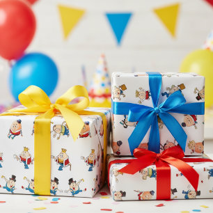 Humpty Dumpty Kids Birthday Wrapping Paper