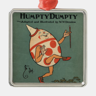 Humpty Dumpty Metal Tree Decoration