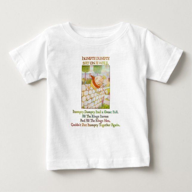 HUMPTY DUMPTY - Nursery Rhymes for Toddlers Baby T-Shirt (Front)