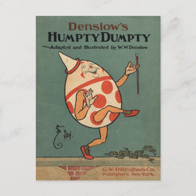 Humpty Dumpty Postcard (Front)
