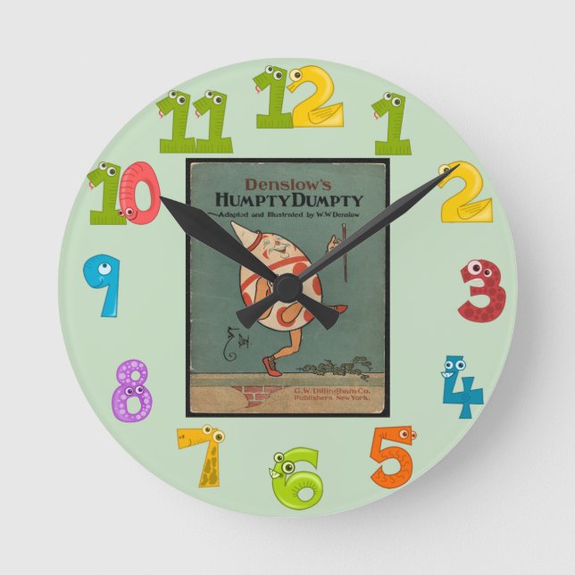 Humpty Dumpty Wall Clock (Front)