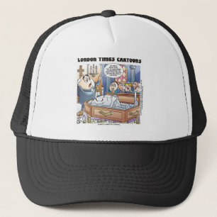 Humpty Dumptys Funeral Funny Cartoon Gifts & Tees Trucker Hat