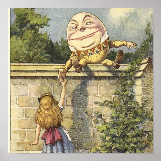 HumptyDumpty Canvas Art Poster (Front)