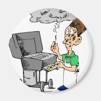 Humrous Grill Gifts Magnet