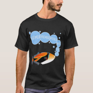 Humuhumunukunukuapua'a Funny Cute Design Hawaii St T-Shirt