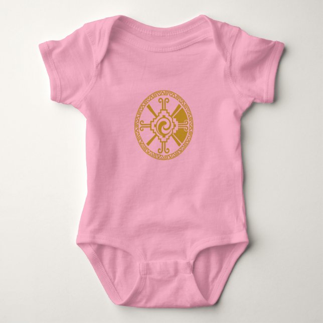 Hunab Ku - Mayan Deity Baby Bodysuit (Front)