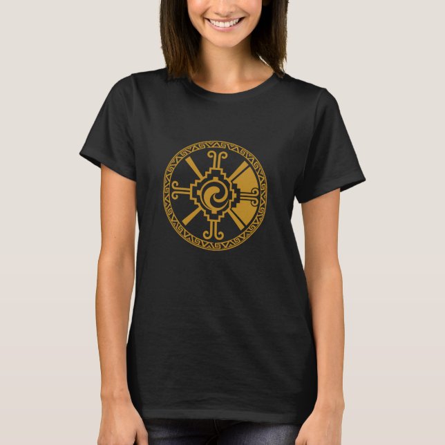 Hunab Ku - Mayan Deity T-Shirt (Front)