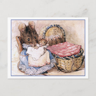 Hunca Munca and her Babies by Beatrix Potter Postcard