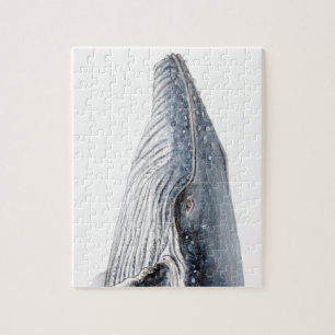 Hunchbacked whale - yubarta - picture jigsaw puzzle