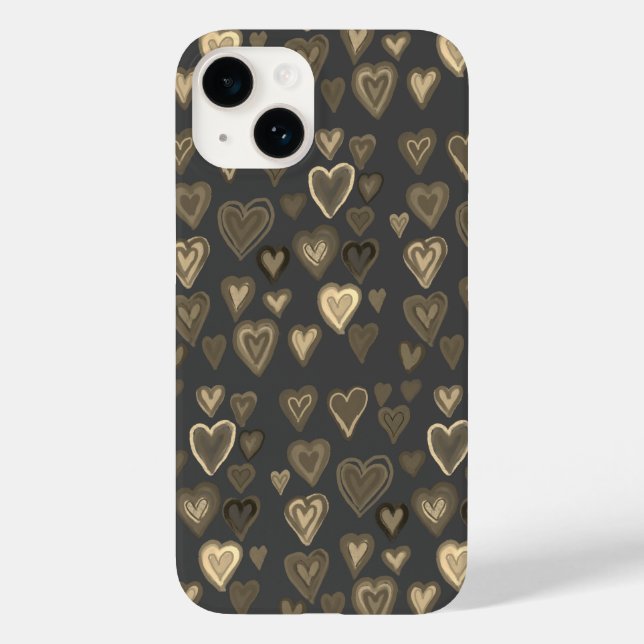 Hundred hearts  Case-Mate iPhone case (Back)