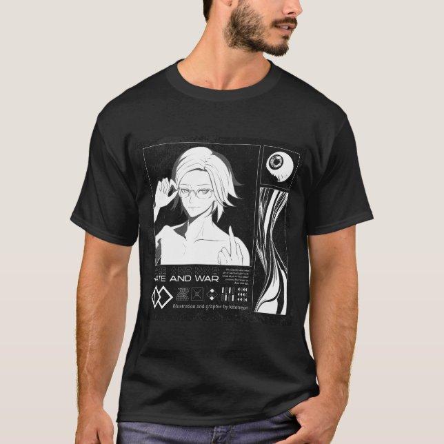 Hundred Line - Eito Aotsuki Graphic T-Shirt (Front)