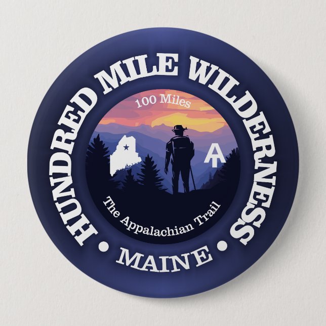 Hundred Mile Wilderness (rd2) 10 Cm Round Badge (Front)