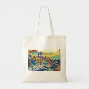 Hundred Poems Explained by the Nurse Hokusai Tote Bag