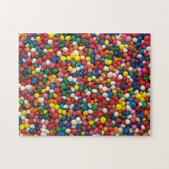 hundreds and thousands close-up jigsaw puzzle (Horizontal)