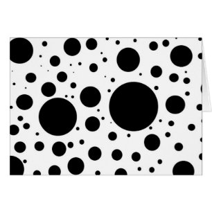 Hundreds of Black Dots and Circles in Varying Size