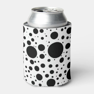 Hundreds of Black Dots and Circles in Varying Size Can Cooler