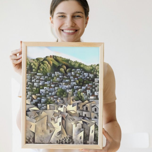 Hundreds Of Houses Kayakoy Fethiye Painting Canvas Print (Creator Uploaded)