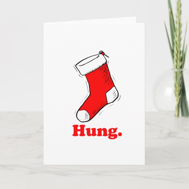 Hung Holiday Card (Front)