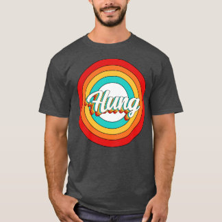 Hung Name Shirt Vintage Hung Circle