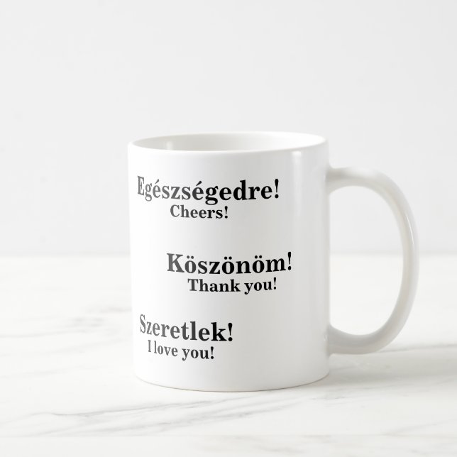 Hungarian 2.0 coffee mug (Right)