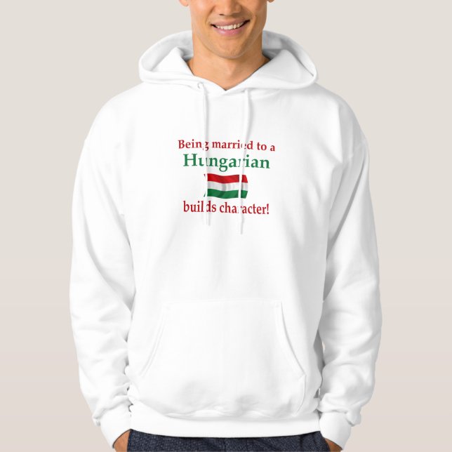 Hungarian Builds Character Hoodie (Front)