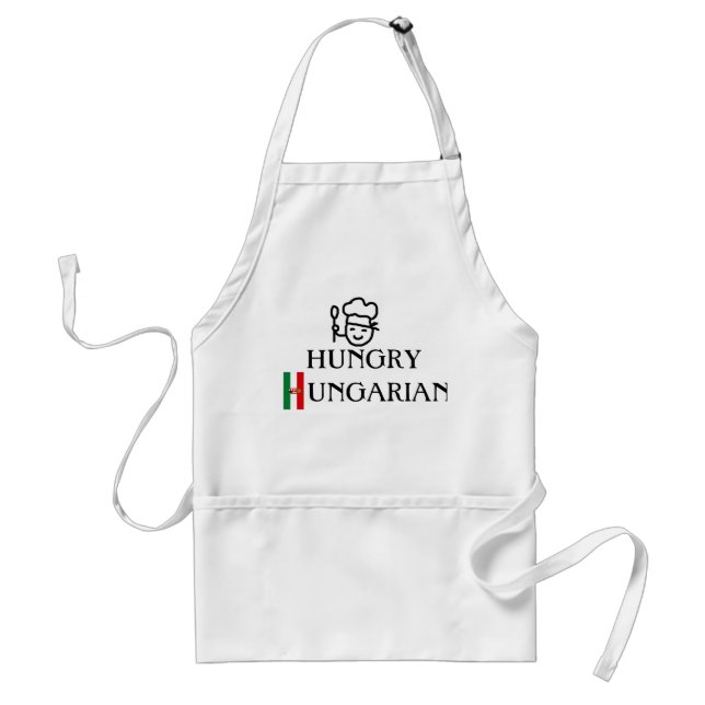Hungarian chef standard apron (Front)