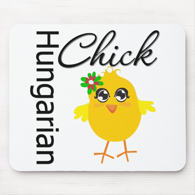 Hungarian Chick Mouse Pad (Front)