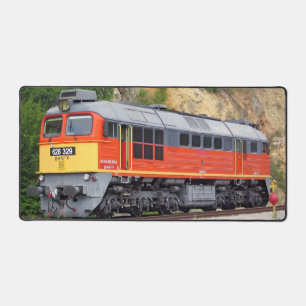 Hungarian Diesel Locomotive M62 Train Desk Mat
